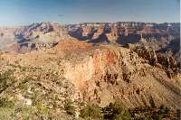 A look at the long nearly horizontal section of the trail.