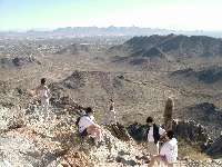 Top of Squaw Peak- toward NE 