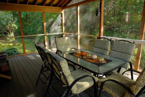 Screen Porch interior