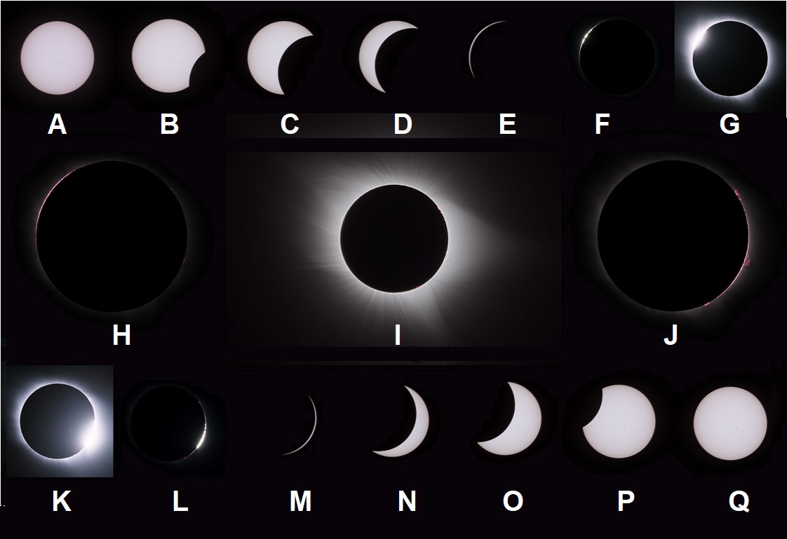 2017 Total Solar Eclipse Collage by Gabe Shaughnessy - MAS image