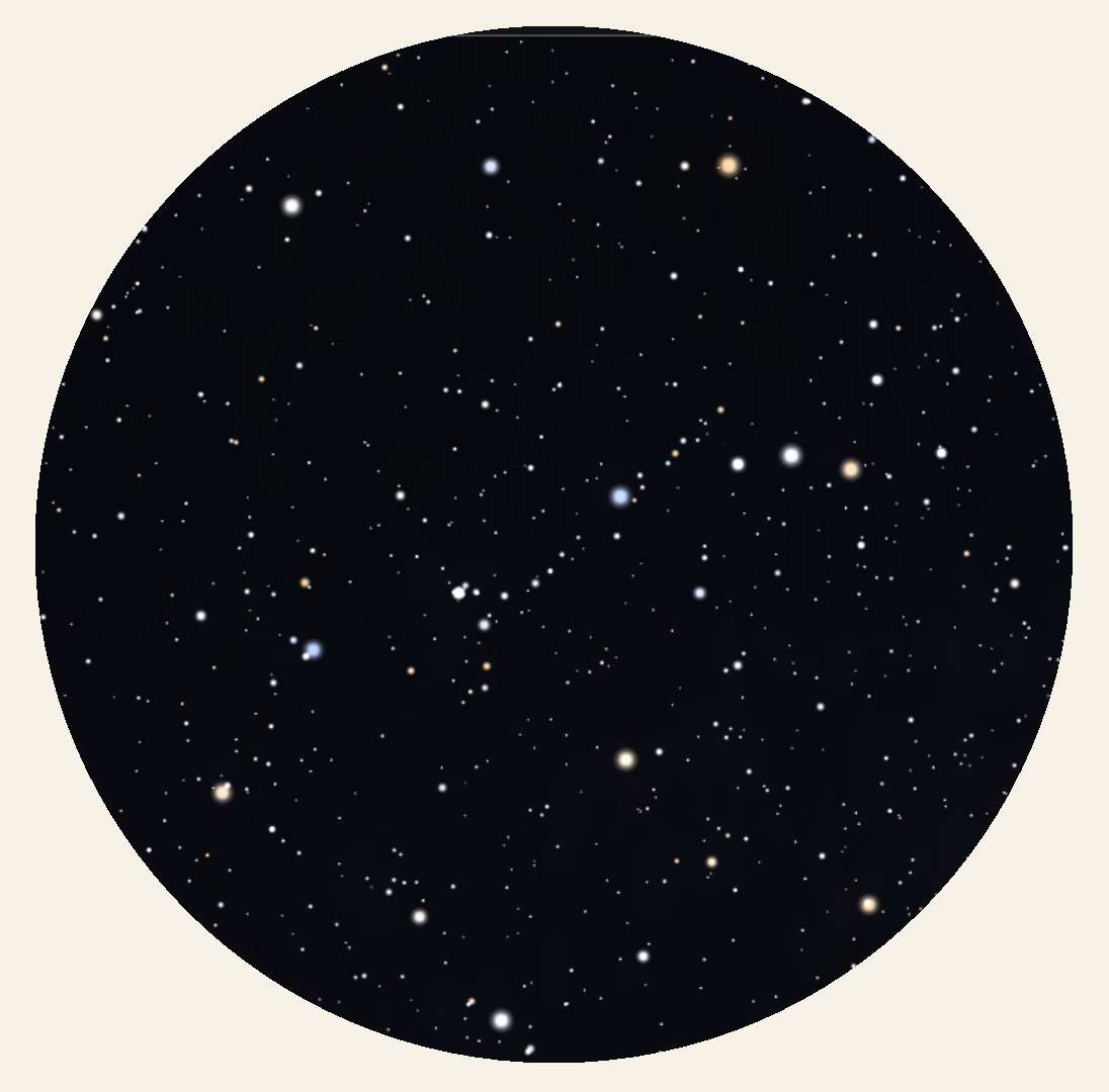 Kemble's Cascade - Stellarium