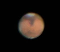 Mars view at opposition in a small telescope - MAS image