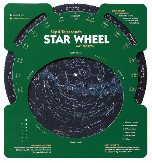 Sky and Telescopes Star Wheel