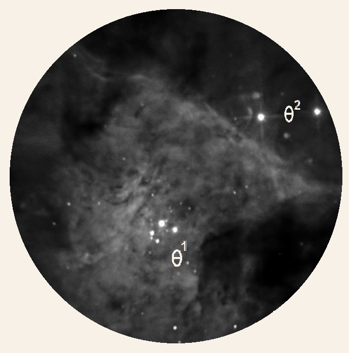 The Trapezium field - MAS image
