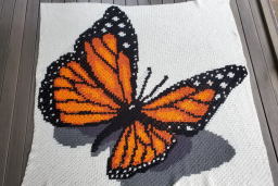 Crochet Monarch Butterfly