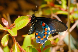 Pipevine Swallowtail Butterfly