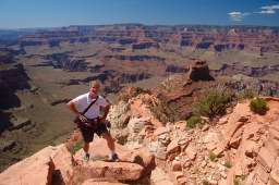 Gene Hanson on the South Kaibab Trail